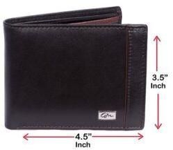 Mens Brown Leather Wallet