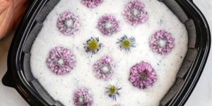 Drying Flowers with Silica Gel