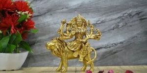 Brass Durga Statue