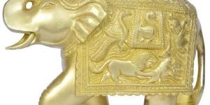 Brass Elephant Statue