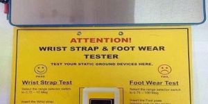 WRIST STRAP AND FOOTWEAR TESTER