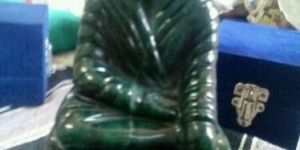 Black Handicraft Statue