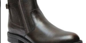 Stylish Leather Chain Boot