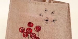 100% RECYCLED JUTE TOTE BAG