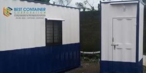 Mild Steel Mobile Toilet