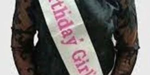 Satin Printed Sashes