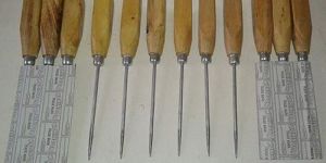 Wooden Handle Ice Pick