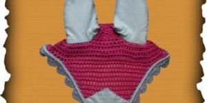 Magenta Round Fly Veil