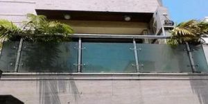 SS Toughened Glass Railing