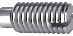 DIN 417 Slotted Set Screw with Long Dog Point