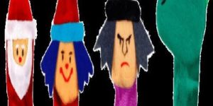 Characters Set Finger Puppet