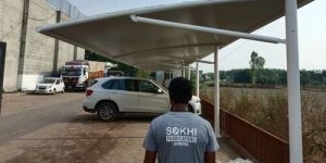 Tensile Roofing Shed