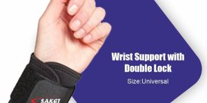 WRIST SUPPORT WITH DOUBLE LOCK