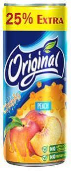 240ml Peach Drink Tin