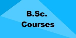 B.Sc Courses