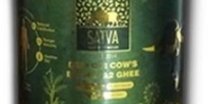 1 Litre Satva A2 Bilona Cow Ghee
