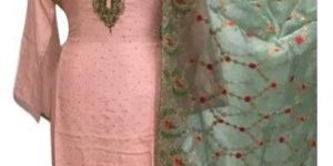 Embroidered Party Wear Suit