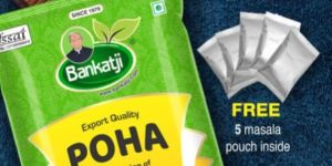 1 Kg Poha with inside Seasoning Masala