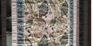 Block Printed Bed Sheet