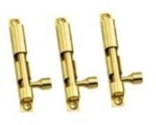 Council Type Brass Tower Bolts