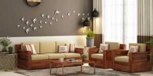 Wooden Sofa Set