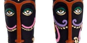 Multicolor Terracotta Decorative Wall Mask