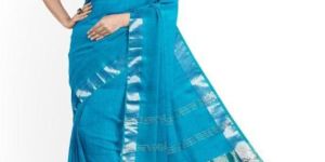 Pure Linen Silk Saree