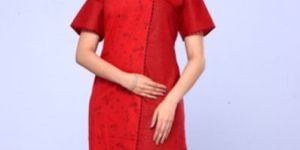Red Women Gown