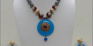 Pachi Stone Pendant Set