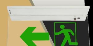 Recessed Edgelit Exit Lights