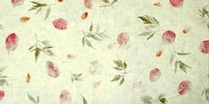 Handmade Floral Paper
