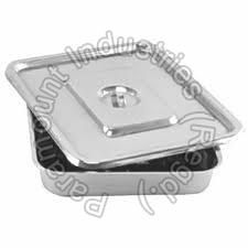 Stainless Steel Surgical Tray with Cover