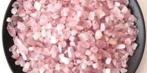 Rose Quartz Gemstone Chips