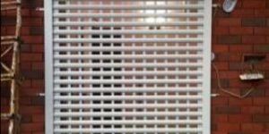 Rectangular Aluminum Punched Rolling Shutter