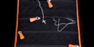 Leather Jewellery Rolls