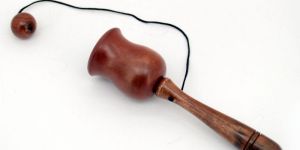 Wooden Cup and Ball Brain Teaser Games Fun and Learning