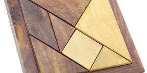 Wooden Tangram Brain Teaser Games Fun