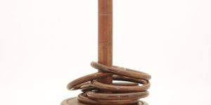 Wooden Toss & Rings Kids Brain Teasers Toys