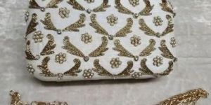 Embroidered Silk Handbag