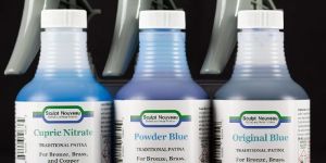 Traditional Blue Patina