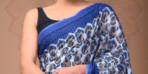 Hand Block Printed Saree