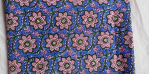Jaipuri Hand Block Printed Cotton Fabric