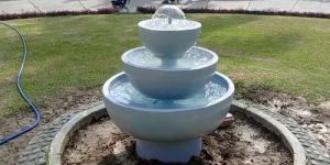 Fiberglass Garden Fountain