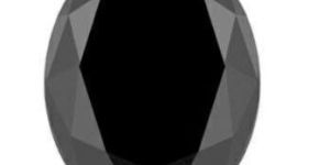 Super Quality 25.00 Carat Oval Cut Black Diamond