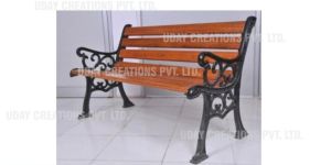 UC-839-GD CI FRP Strip Garden Bench