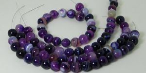Agate Plain Beads