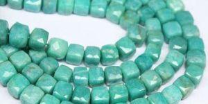 Amazonite Cube Beads