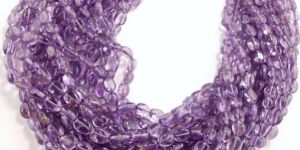 Amehyst Smooth Rondelle Oval Beads