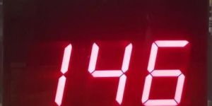 Head Count Display Information Display Board