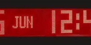 Large Count Down Days LED Digital Clock